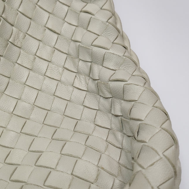 Bottega Veneta Veneta Hobo Maxi Beige Intrecciato Leather Bag 51cm