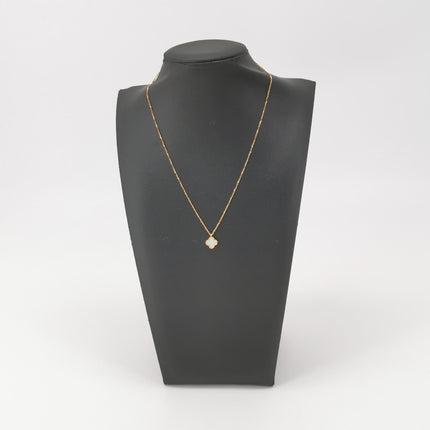 Van Cleef & Arpels Necklace Sweet Alhambra pendant 18k Yellow Gold Mother of Pearl