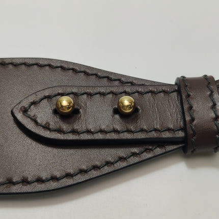 Dior Strap Burgundy Embroidered Canvas and Metal Studs
