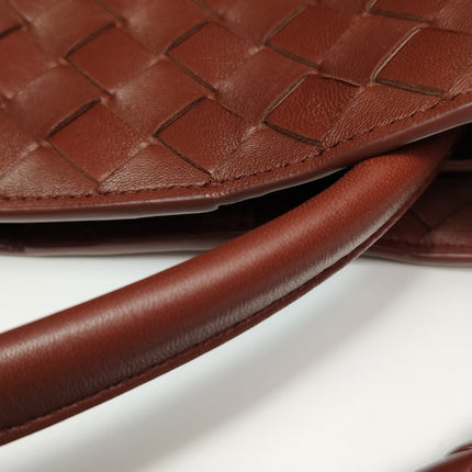 Bottega Veneta Andiamo Large Milk Chocolate Brown Handbag