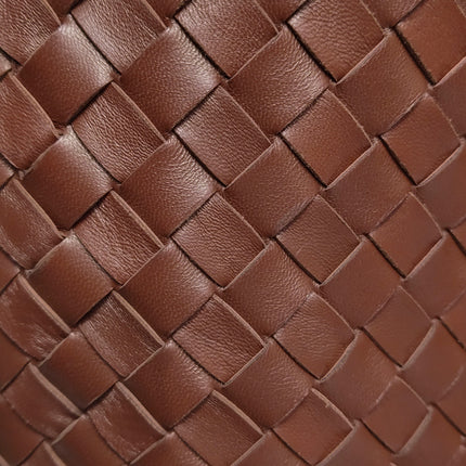 Bottega Veneta Andiamo Large Milk Chocolate Brown Handbag