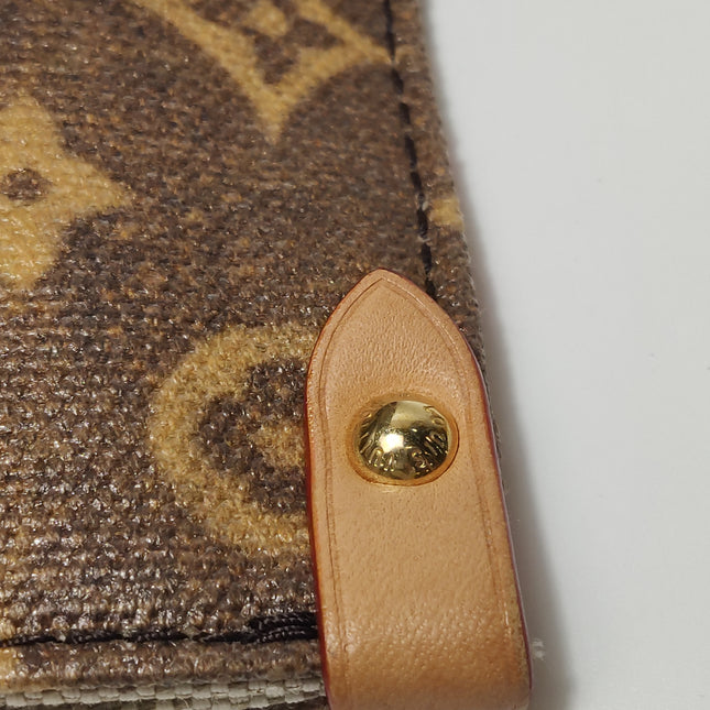 Sac cabas Louis Vuitton OnTheGo Large Hotel Labels Monogram Marron