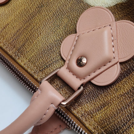 Louis Vuitton x Jeff Koons Speedy 30 Fragonard Girl with the Dog Top Handle Bag