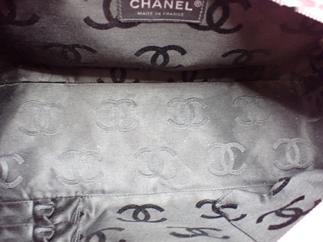 Chanel Cambon Medium Shoulder Bag Pink Calfskin Leather CC Logo