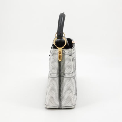 Sac bandoulière Louis Vuitton x Fornasetti Cannes Vase en cuir verni architectural