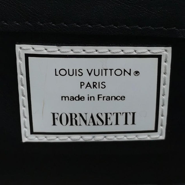 Louis Vuitton x Fornasetti Architectural Calfskin Capucines BB Black and White