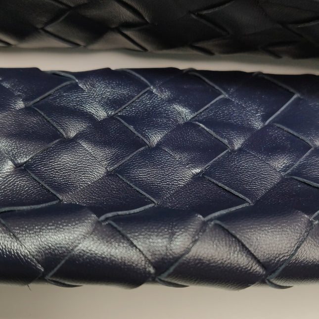 Bottega Veneta Hop Large Leather Navy Hobo Bag 55cm