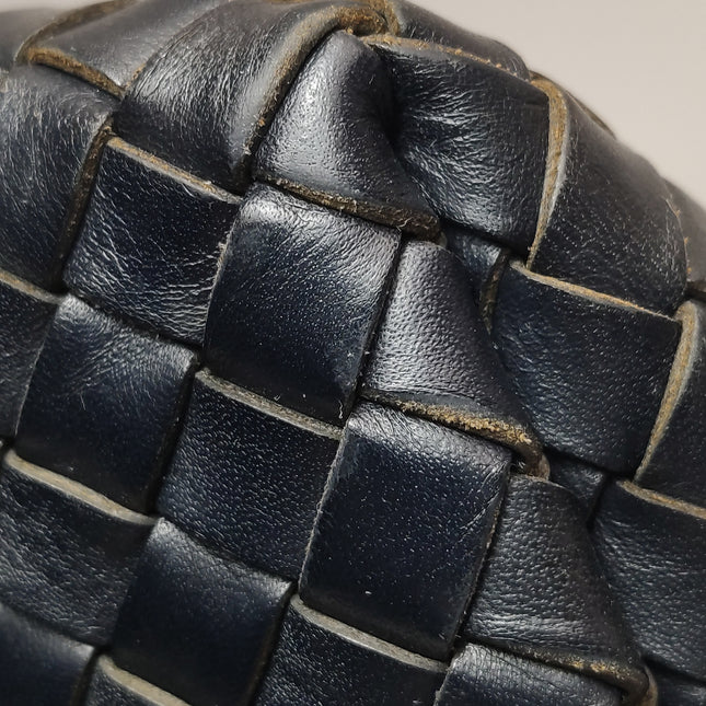 Bottega Veneta Cabat Large Intreccio Leather Tote Bag Black 40cm