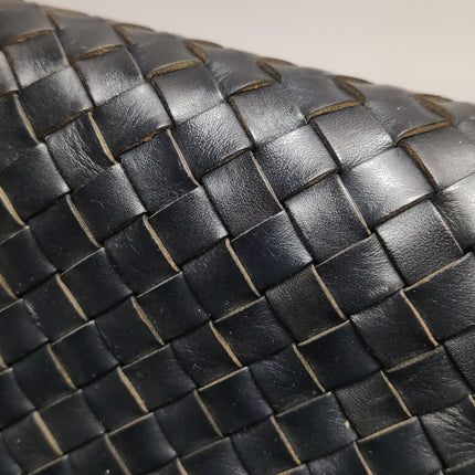 Bottega Veneta Cabat Large Intreccio Leather Tote Bag Black 40cm