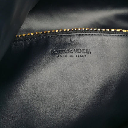 Bottega Veneta Hop Large Leather Navy Hobo Bag 55cm