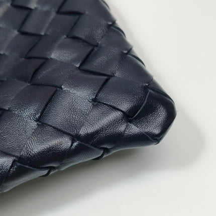 Bottega Veneta Hop Large Leather Navy Hobo Bag 55cm