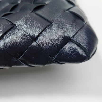 Bottega Veneta Hop Large Leather Navy Hobo Bag 55cm