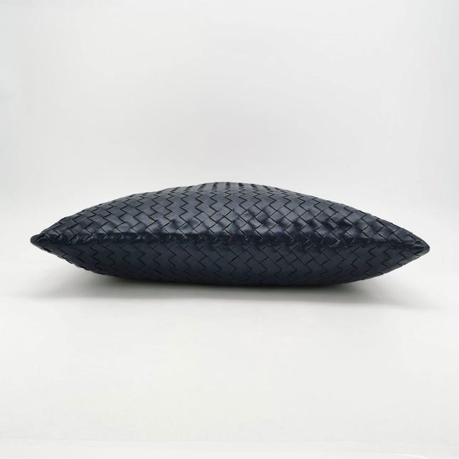 Bottega Veneta Hop Large Leather Navy Hobo Bag 55cm
