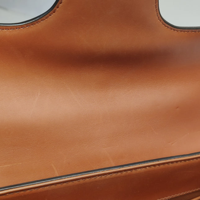 Celine 16 Bag Small Caramel Natural Tan Smooth Calfskin Leather