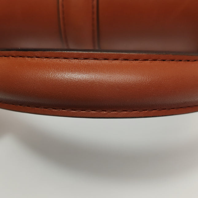 Celine 16 Bag Small Caramel Natural Tan Smooth Calfskin Leather