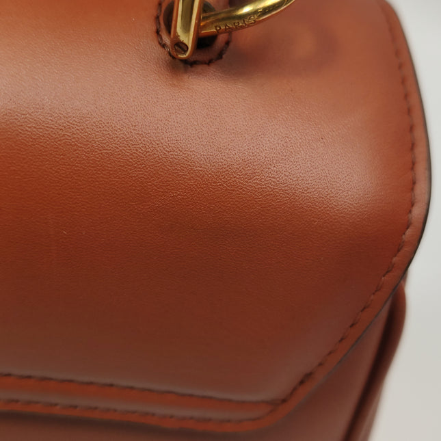 Celine 16 Bag Small Caramel Natural Tan Smooth Calfskin Leather