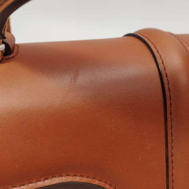 Celine 16 Bag Small Caramel Natural Tan Smooth Calfskin Leather