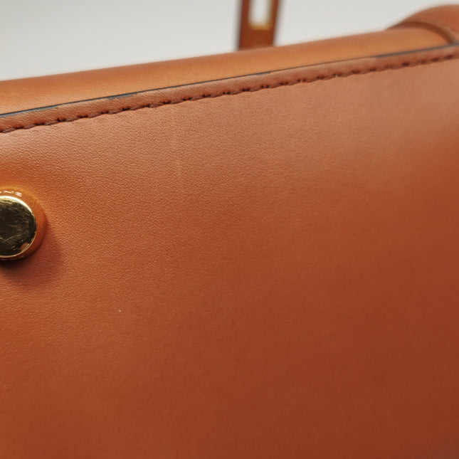 Celine 16 Bag Small Caramel Natural Tan Smooth Calfskin Leather