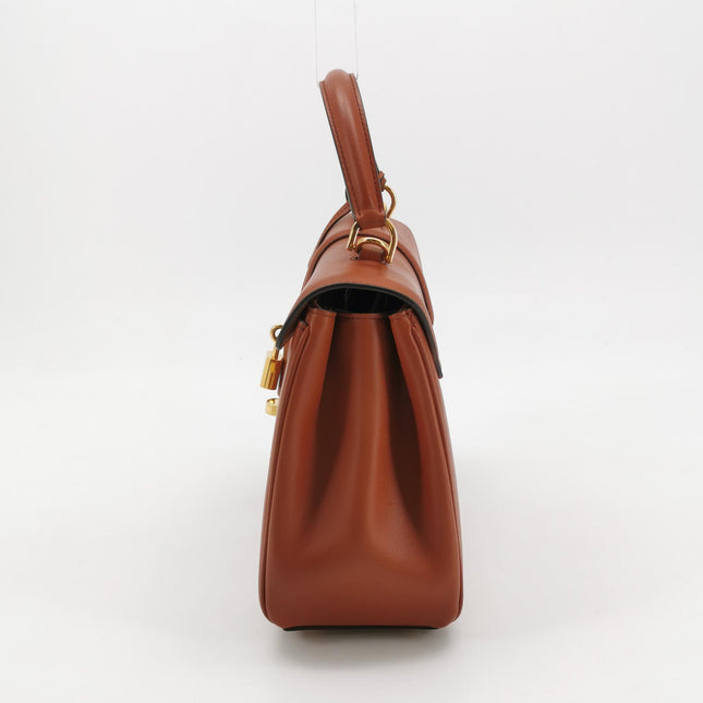 Celine 16 Bag Small Caramel Natural Tan Smooth Calfskin Leather