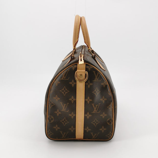 Louis Vuitton Speedy 30 Bandouliere Brown Monogram with Strap 2011