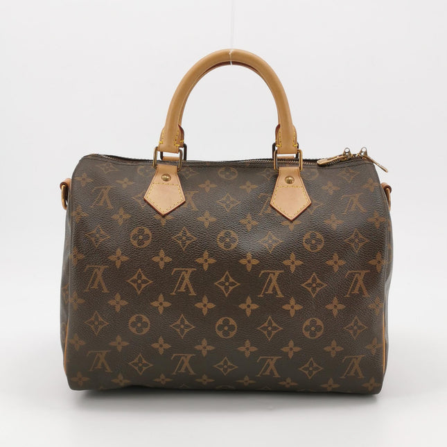 Louis Vuitton Speedy 30 Bandouliere Brown Monogram with Strap 2011