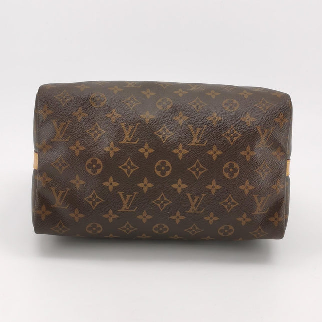 Louis Vuitton Speedy 30 Bandouliere Brown Monogram with Strap 2011