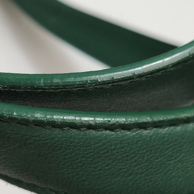 Bottega Veneta Cesta Shopper Tote Nappa Intrecciato Leather Dark Green Medium 40cm