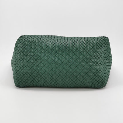 Bottega Veneta Cesta Shopper Tote Nappa Intrecciato Leather Dark Green Medium 40cm