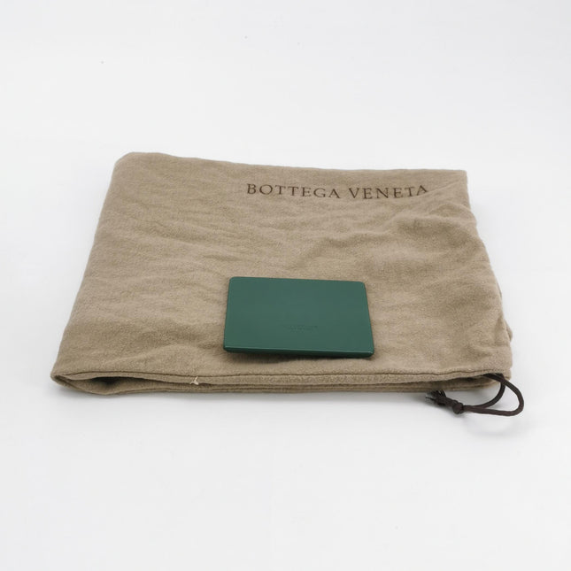 Bottega Veneta Cesta Shopper Tote Nappa Intrecciato Leather Dark Green Medium 40cm
