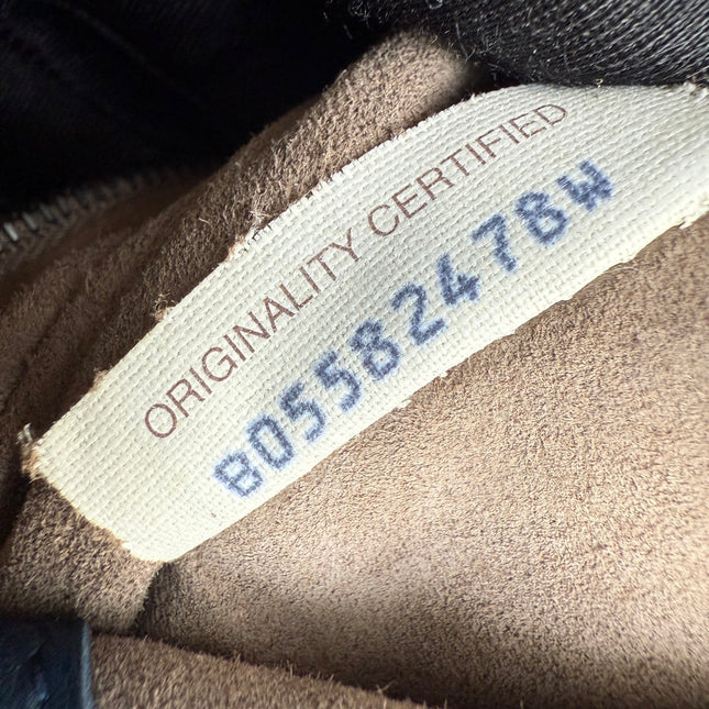 Bottega Veneta Garda Shoulder Bag Intrecciato Nappa Leather Navy Large 33cm