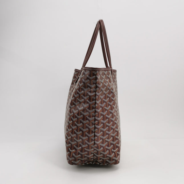 Goyard Saint Louis PM Medium Burgundy Goyardine Tote 2020
