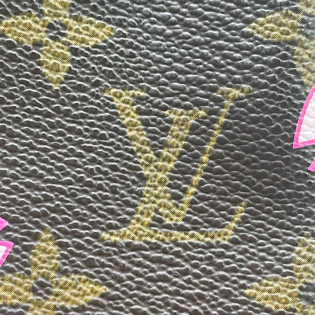 Louis Vuitton x Takashi Murakami Cherry Blossom Pochette Accessoire Brown Monogram