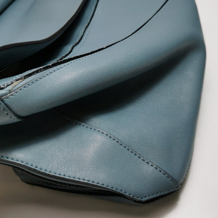 Loewe Puzzle Medium Ash Blue Calfskin leather Crossbody Bag