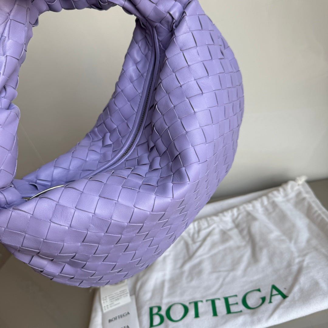 Bottega Veneta Teen Jodie Small Lambskin Leather Lightening Lilac Purple 36cm