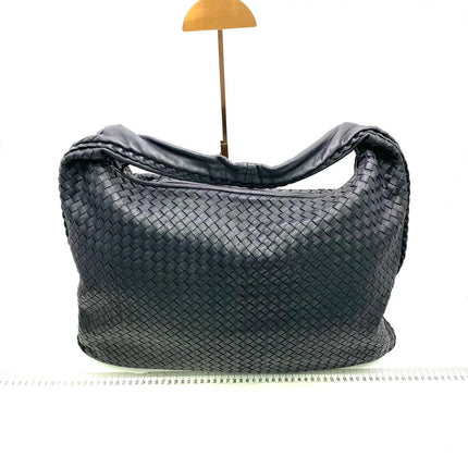 Bottega Veneta Veneta Hobo Maxi Black Leather 52-54cm