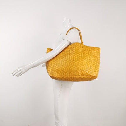 Goyard Saint Louis GM Large Tote Yellow 2014