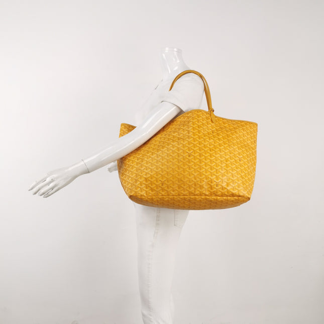 Goyard Saint Louis GM Large Tote Yellow 2014