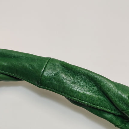 Bottega Veneta Veneta Hobo Green Intrecciato Leather Medium 40cm
