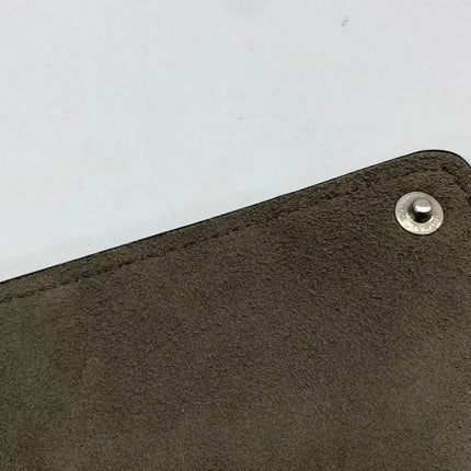 Fendi Peekaboo ISeeU Sellier Small Grey Leather with Python Skin Trimming