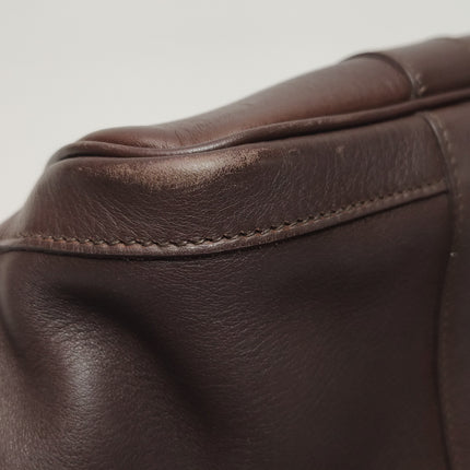 Hermes Garden Party 30 Swift Leather Chocolate Brown 47 Tote