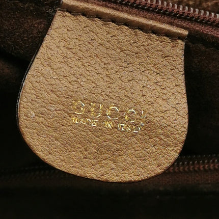 Gucci Diana Vintage Large Metallic Copper Calfskin Leather Bamboo Top Handles Tote Bag