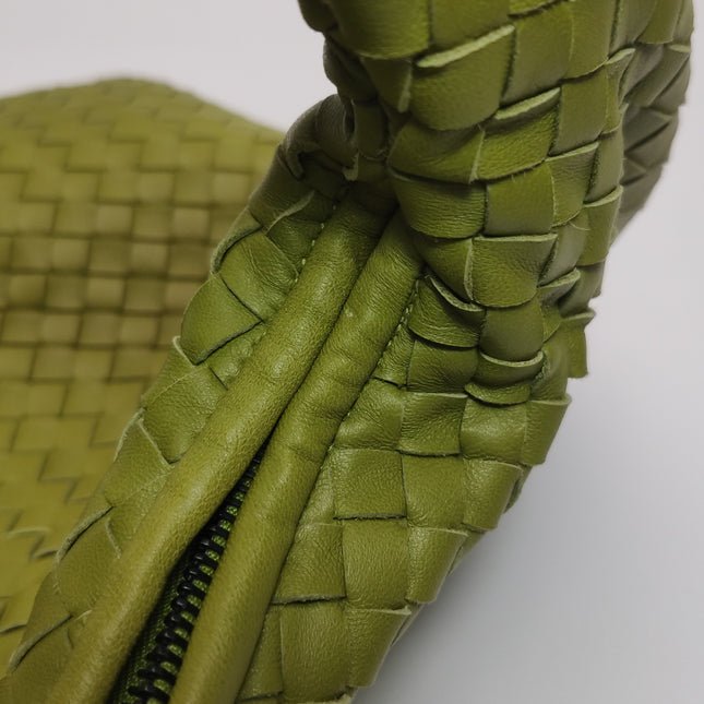 Bottega Veneta Veneta Hobo Avocado Green 47cm Lambskin Leather