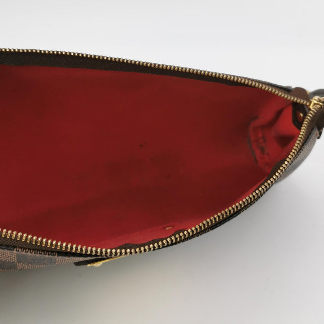 Louis Vuitton Eva Brown Damier Ebene Monogram Shoulder Bag with Strap