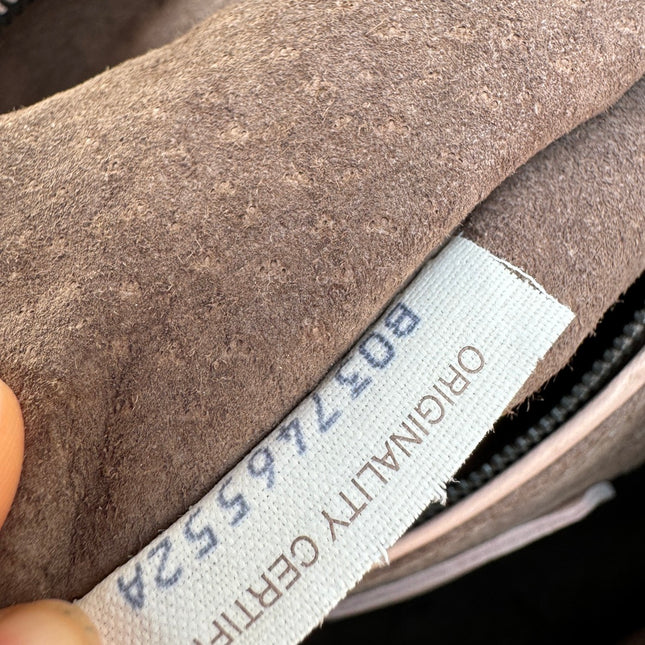 Bottega Veneta Veneta Hobo Medium Light Nude Pink Intrecciato Leather Bag 48cm