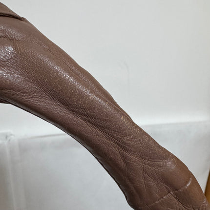 Bottega Veneta Intrecciato Hobo Bag Medium Brown Lambskin leather 40cm