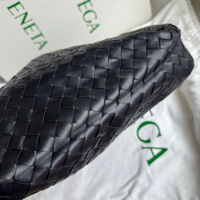 Bottega Veneta Hop Large Leather Navy Hobo Bag 55cm