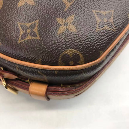 Louis Vuitton Boîte Chapeau Souple Leather MM Crossbody Bag