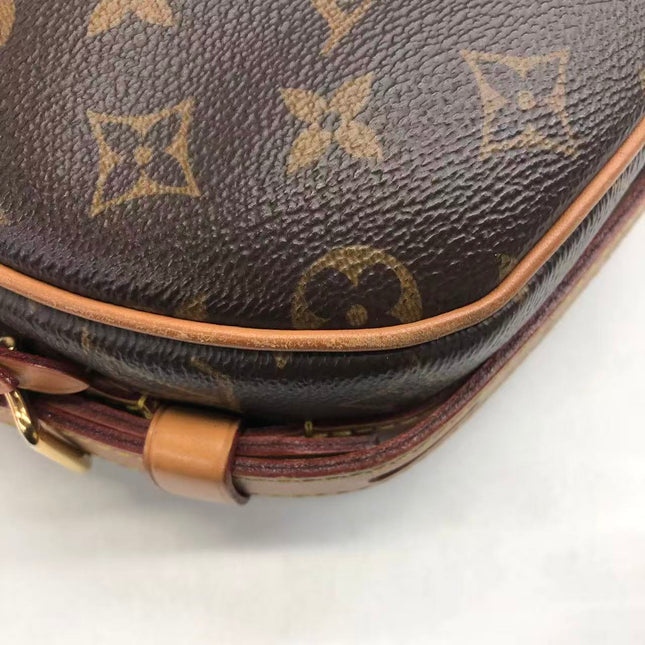 Louis Vuitton Boîte Chapeau Souple Leather MM Crossbody Bag