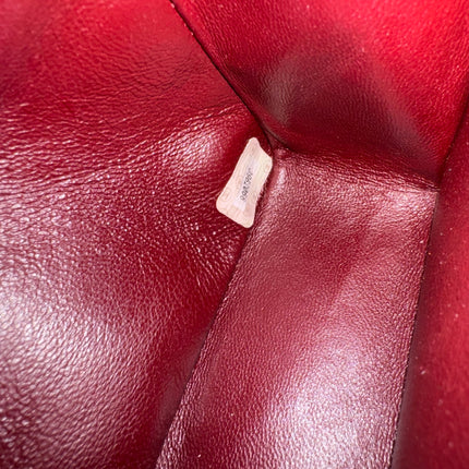 Chanel Classic Flap Small Dark Chocolate Brown Lambskin Leather with 24k Gold Hardware, 1994-1996