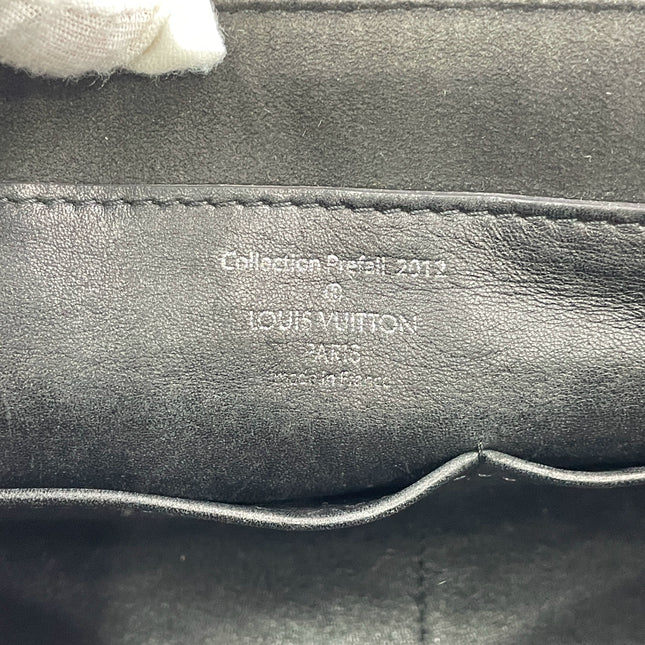 Louis Vuitton Neo Papillon Revelation GM Black Leather Shoulder Bag